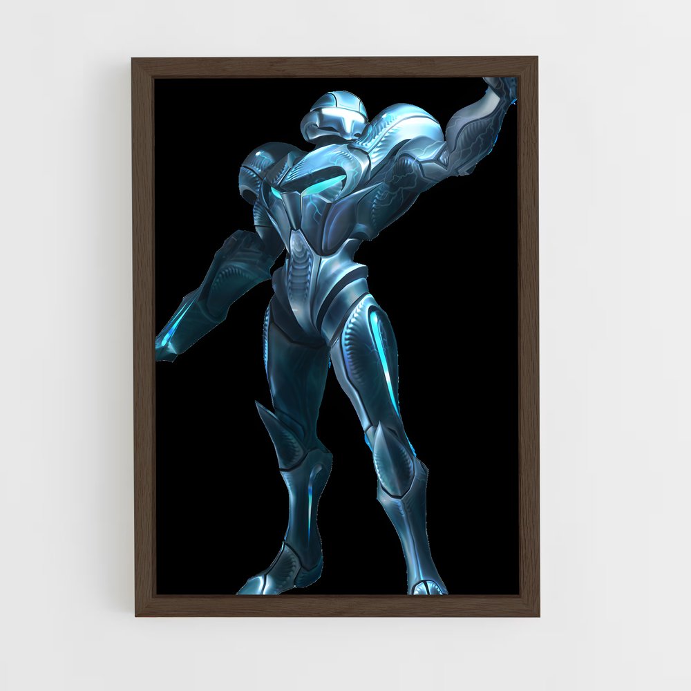 Poster Samus Éthérée – affiche Metroid (vue 5)